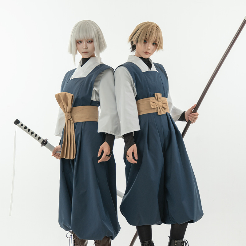 Summer Clothing Label - GACHIAKUTA アニメ Zanka Hyou コスプレ衣装フルセット日本剣道トレーニングユニフォームハロウィンユニセックスロールプレイ衣装
