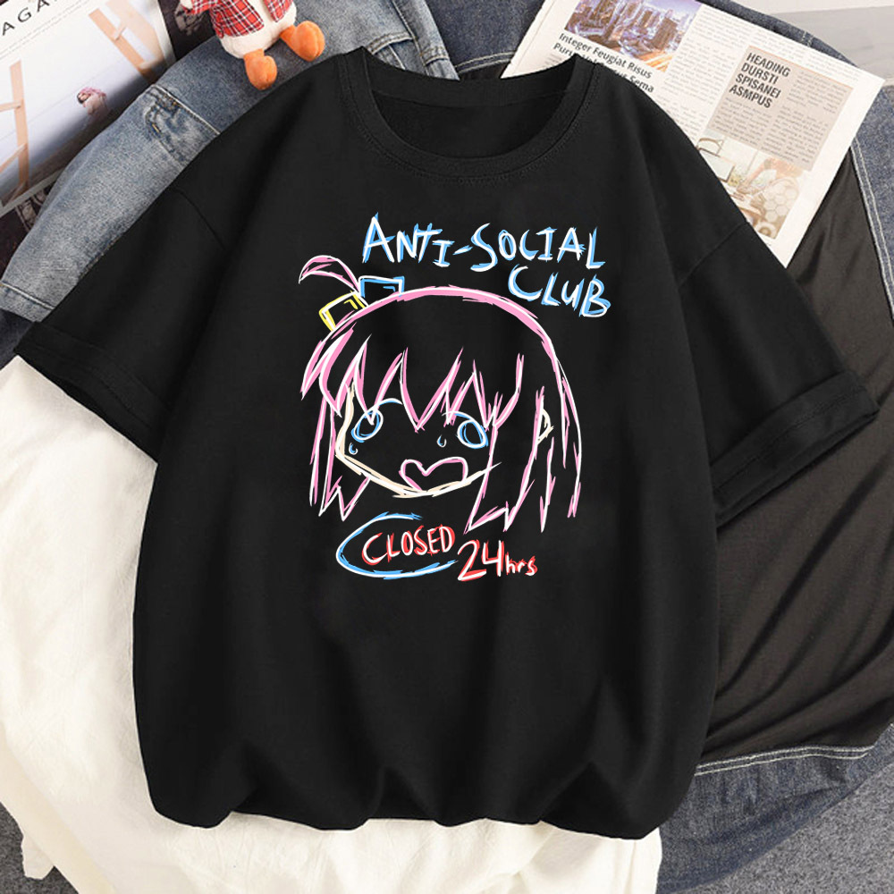 Summer Clothing Teens - Bocchi The Rock シャツ ティーン 2000年代