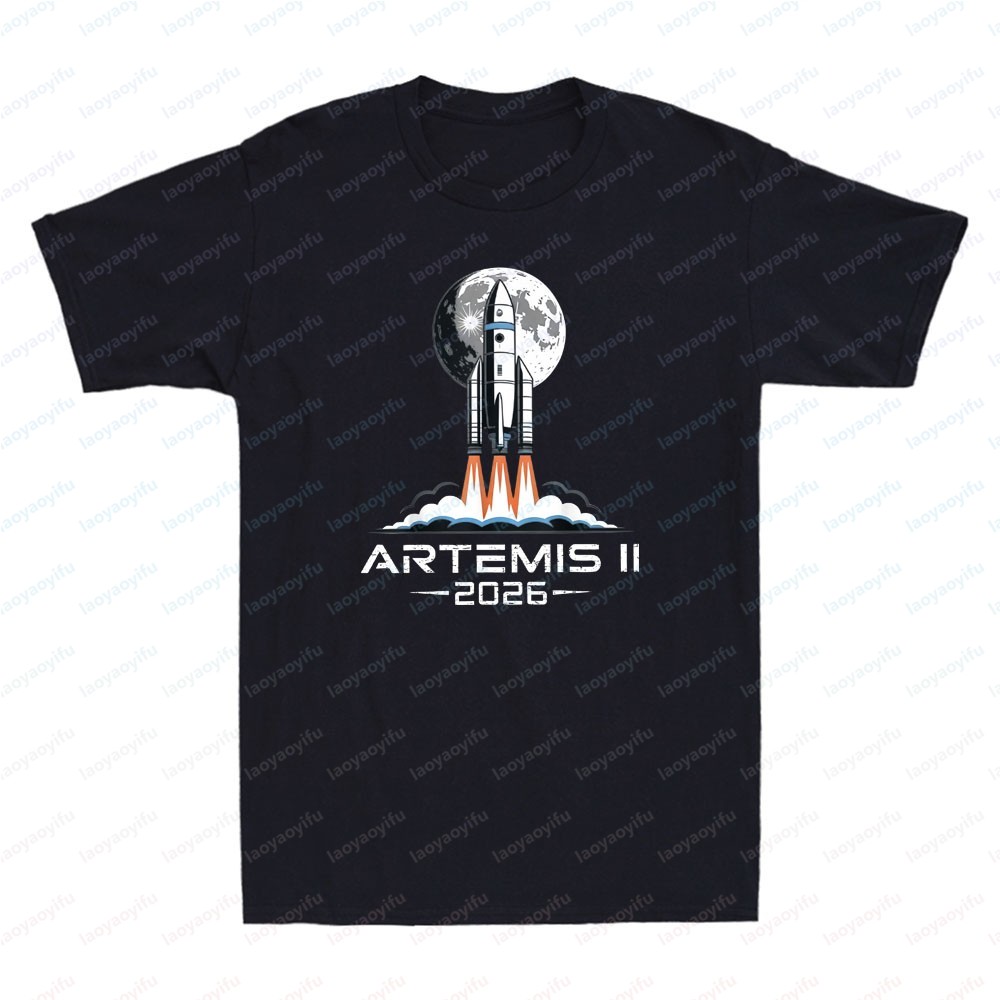 2026 ムーンロケットグラフィック Tシャツファッションア - Summer Clothing Trends For Men 2026 のレビューと価格