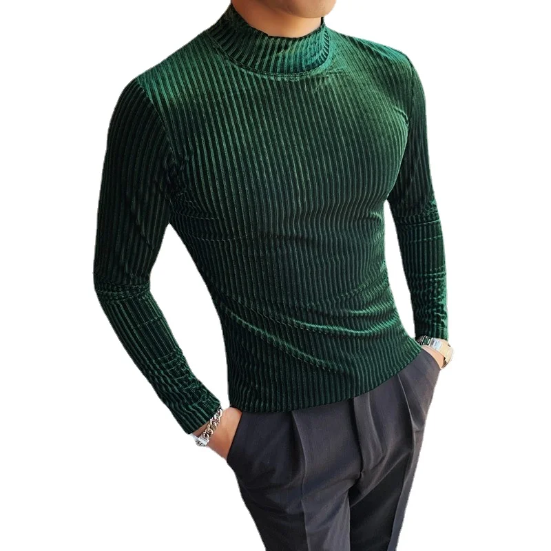 2026 新ゴールドベルベット Tシャツ男性服ファッショント - Summer Clothing Trends For Men 2026 のレビューと価格