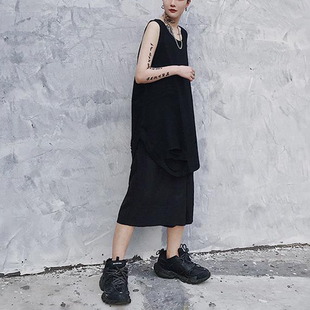 メンズダークリップド通気性タンクトップ夏のストリートファッシ - Summer Clothing Trends For Men 2026 のレビューと価格
