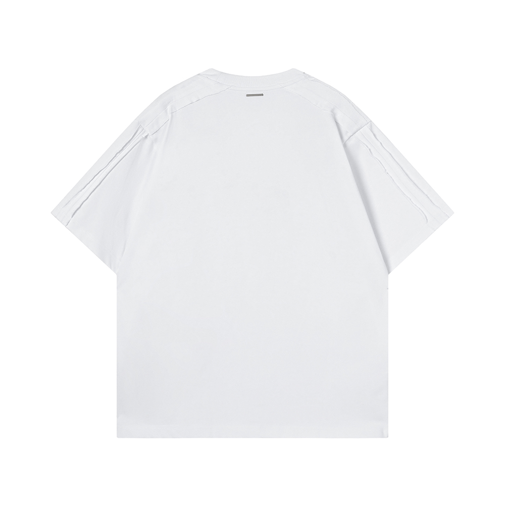ファッションカジュアルパッチワークオーバーサイズTシャツ 2 - Summer Clothing Trends For Men 2026 のレビューと価格