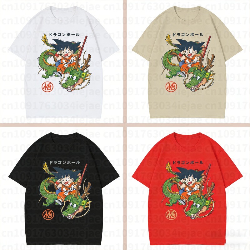 2026 夏ドラゴンボール男性女性悟空 Tシャツ綿服ノベルテ - Summer Clothing Ideas For Women のレビューと価格