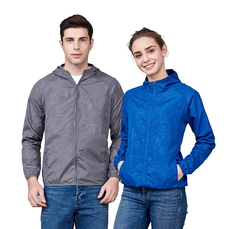 Lngxo男女兼用ハイキングジャケット女性用防水クイックドラ - Summer Rain Clothing のレビューと価格