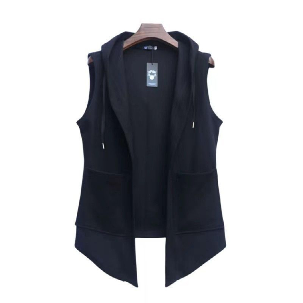 XS-5XL メンズポケット付きフードベスト 春 ストリート - Summer Clothing Trends For Men 2026 のレビューと価格