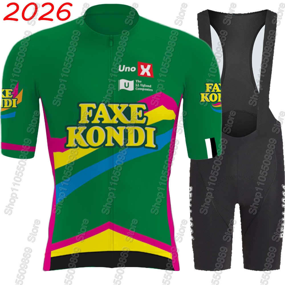 UNO X 2026プロチームサイクリングジャージセット サ - Summer Green Clothing のレビューと価格