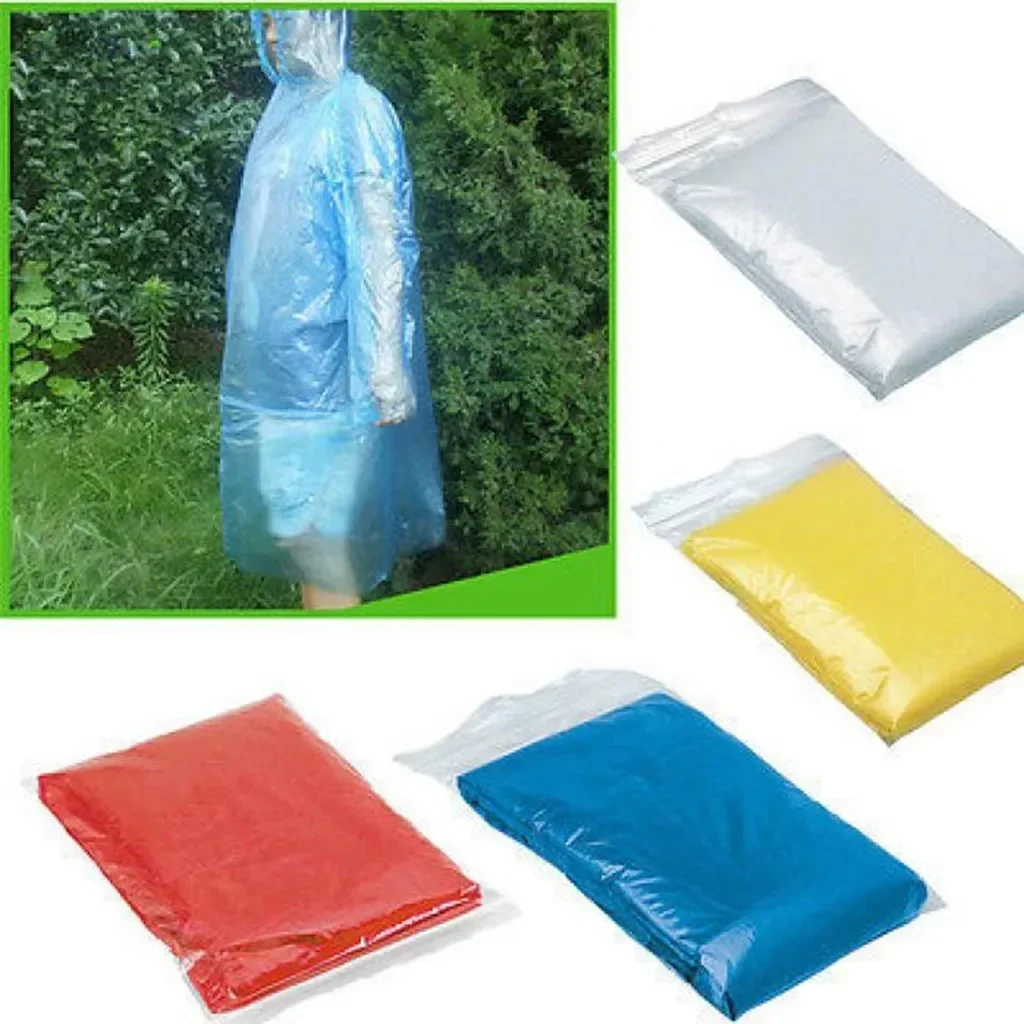 子供のための使い捨てレインコート,フード付きポンチョ,アウト - Summer Rain Clothing のレビューと価格