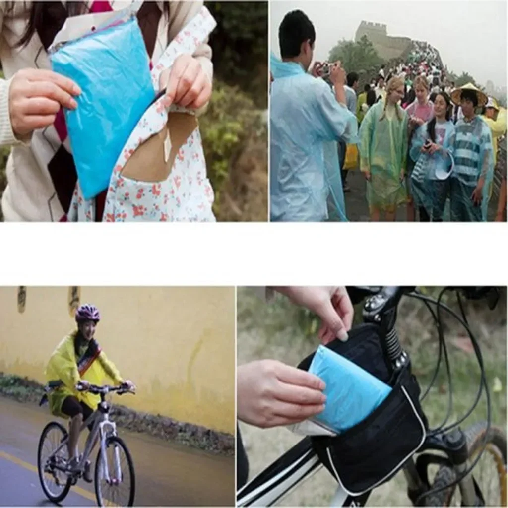子供のための使い捨てレインコート,フード付きポンチョ,アウト - Summer Rain Clothing のレビューと価格