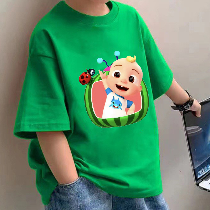 ココメロンズベビー Tシャツアニメ綿半袖シャツ男の子女の子夏 - Summer Clothing Girls のレビューと価格