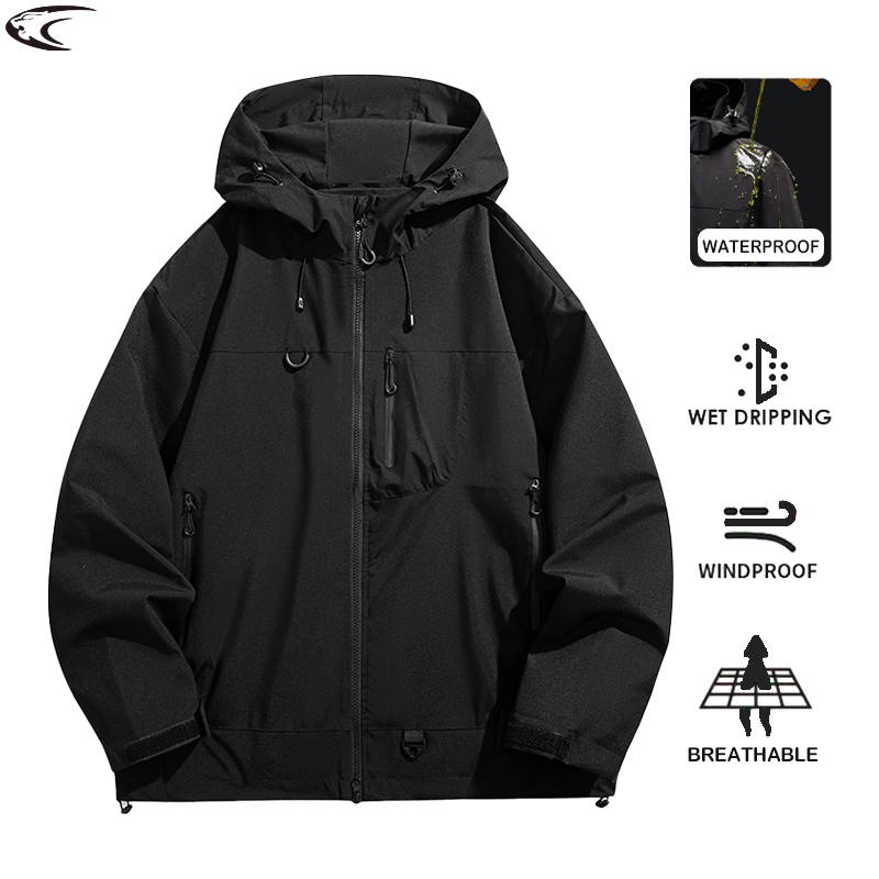 LNGXO ユニセックス防水ウインドブレーカーアウトドアスポ - Summer Rain Clothing のレビューと価格