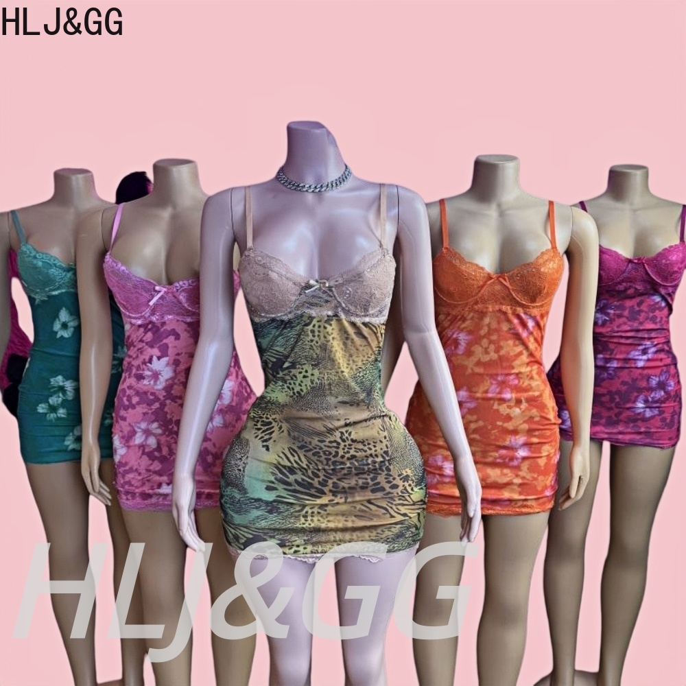 HLJ & GG セクシーなヒョウ柄レーススパゲッティストラ - Summer Clothing H&M のレビューと価格